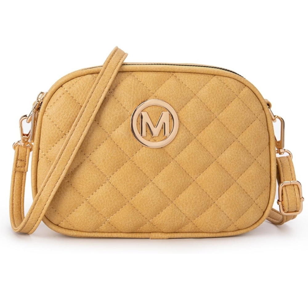 Montana West Crossbody Bag. Multi Pocket Cross Body Bag w/ Adjustable Strap